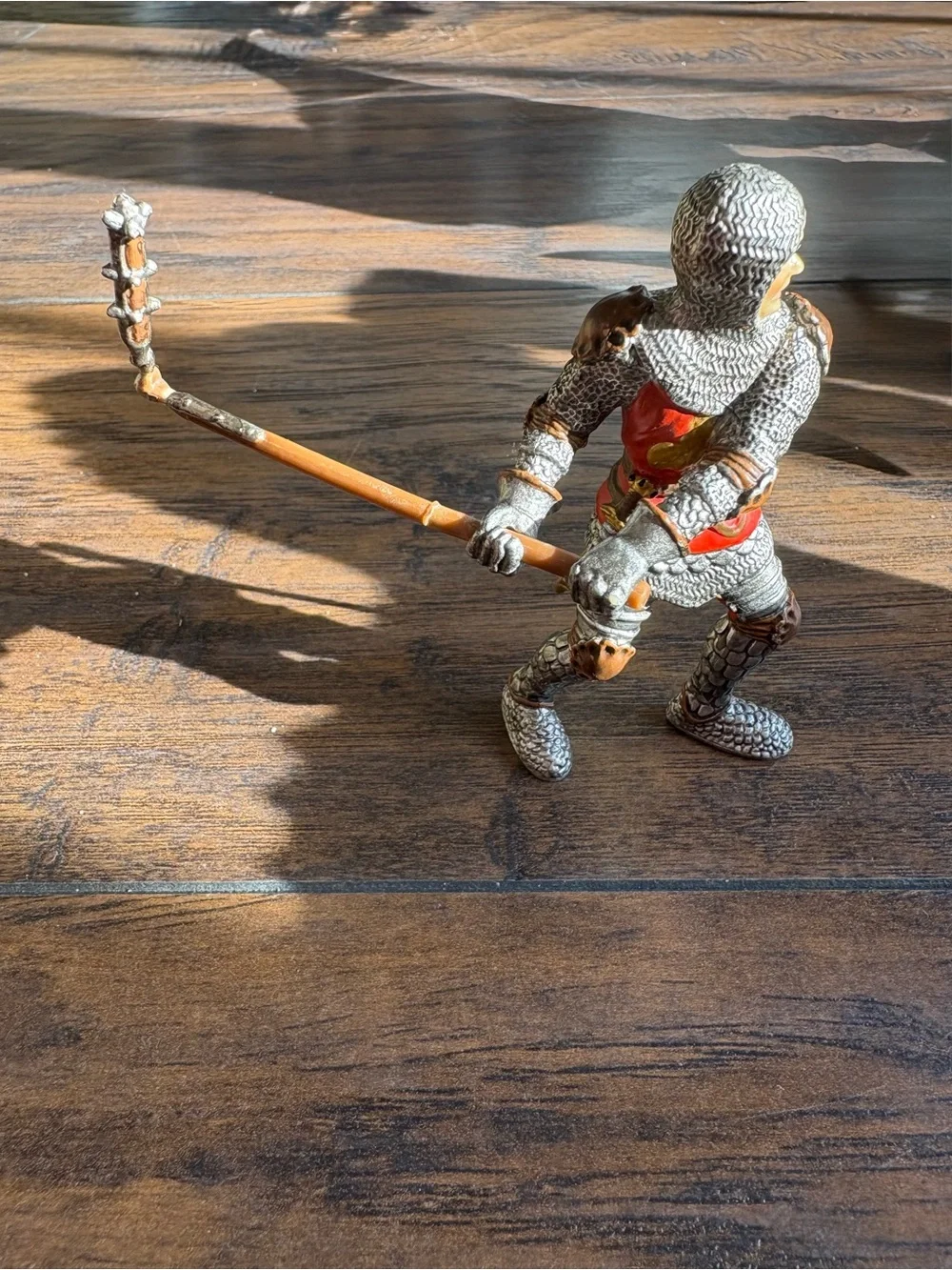 Vintage 2003 Schleich Knight Jousting Figure Germany Medieval Warrior